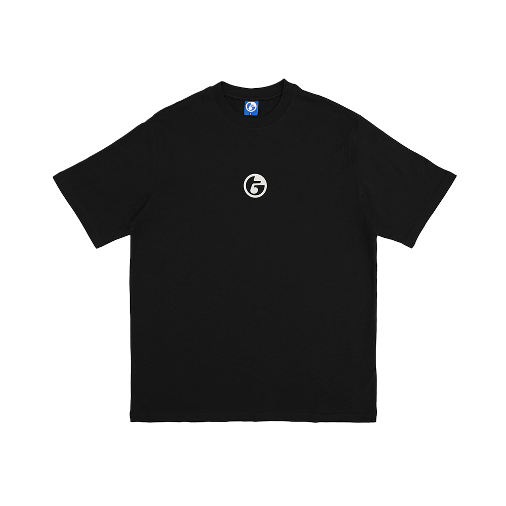 BLACK LOGO TEE