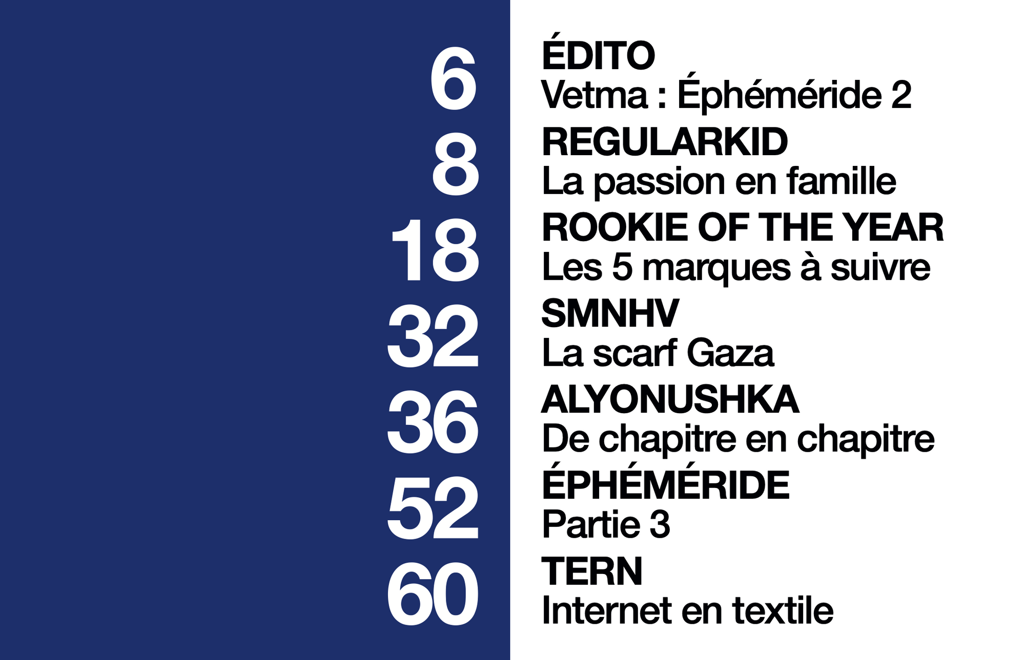 PACK MAGAZINE VETMA : ÉPHÉMÉRIDE PT1 & 2