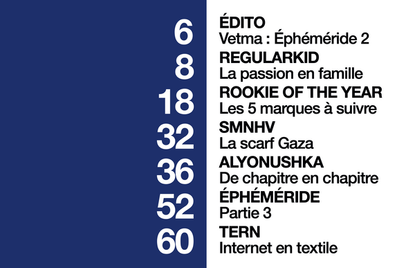 PACK MAGAZINE VETMA : ÉPHÉMÉRIDE PT1 & 2
