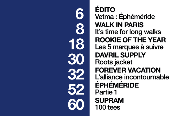 PACK MAGAZINE VETMA : ÉPHÉMÉRIDE PT1 & 2